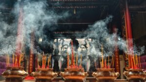 Buddhistische Bestattungsrituale